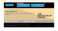 Desktop Screenshot of lakeviewpointehomes.com